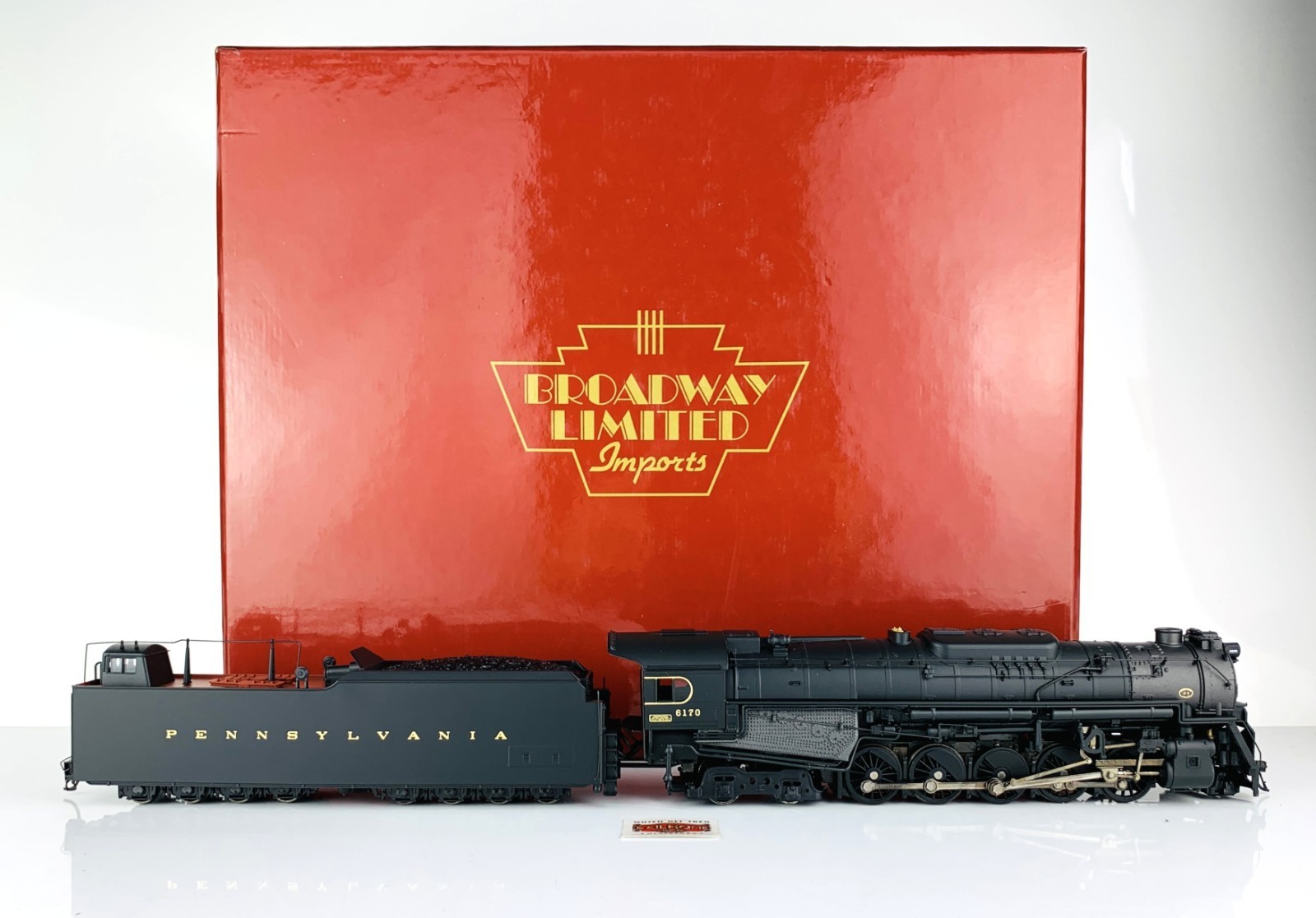 PR647 BROADWAY LIMITED H0 023 – STEAM LOCOMOTIVE PRR J1 2-10-4 # 6170 – NEW!