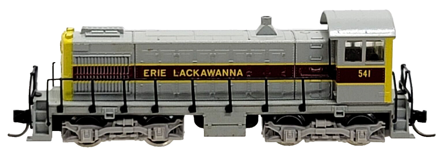 N 9mm Arnold 5072 Alco S-2 Diesel locomotive Erie Lackawanna #541 (Tested)