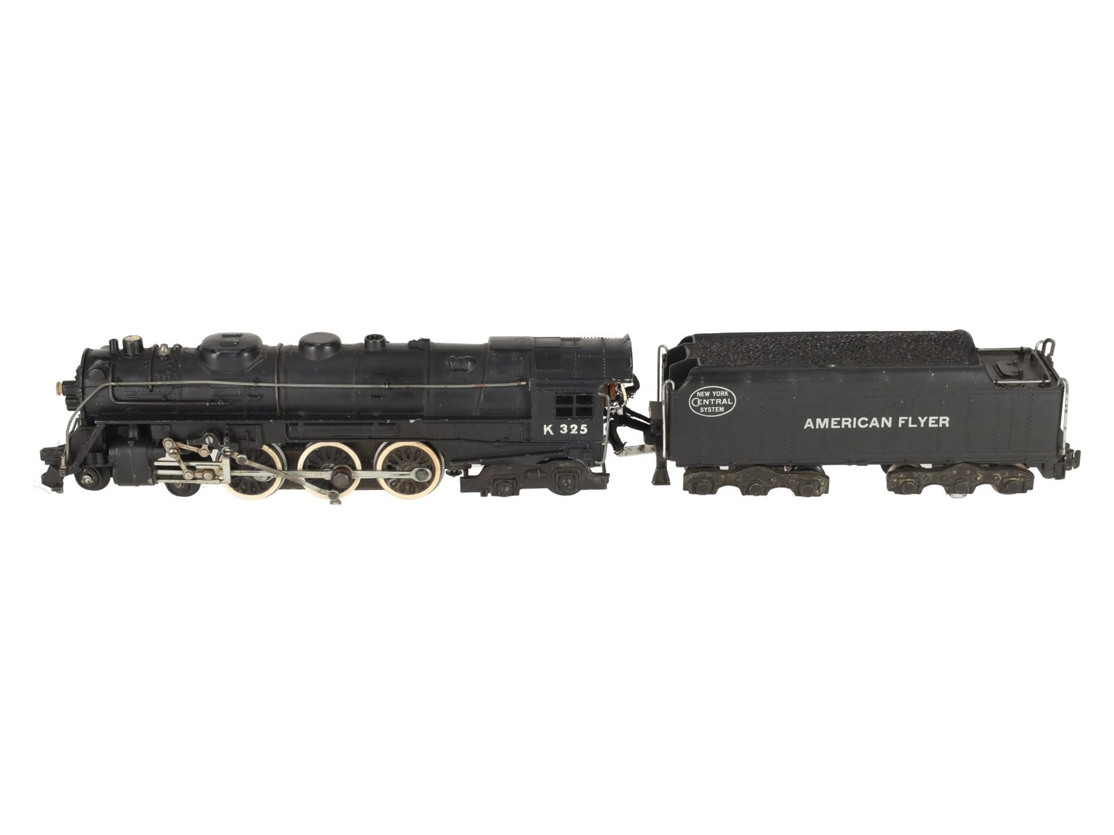 American Flyer K325 Vintage S New York Central 4-6-4 Steam Locomotive & Tender