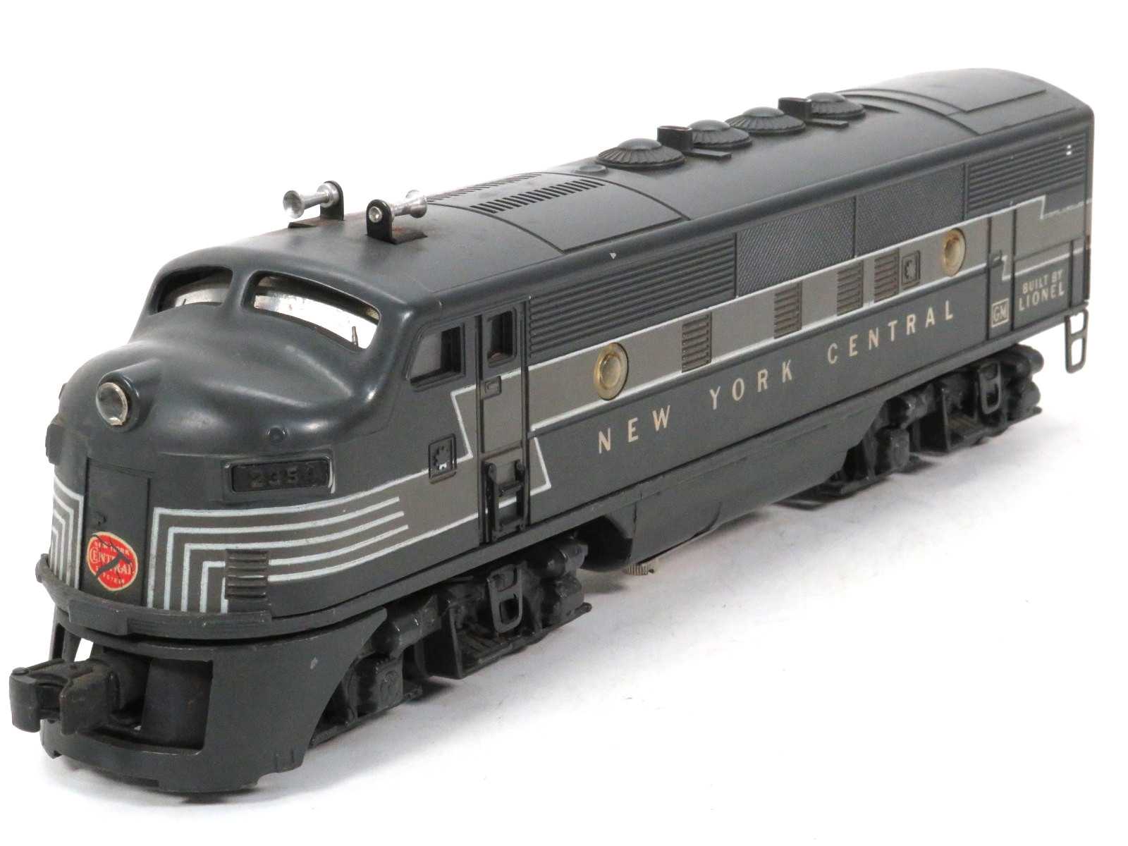 Lionel Trains 2333-20 NYC #2354 Diesel ABA set w/ horn and boxes, O Gauge
