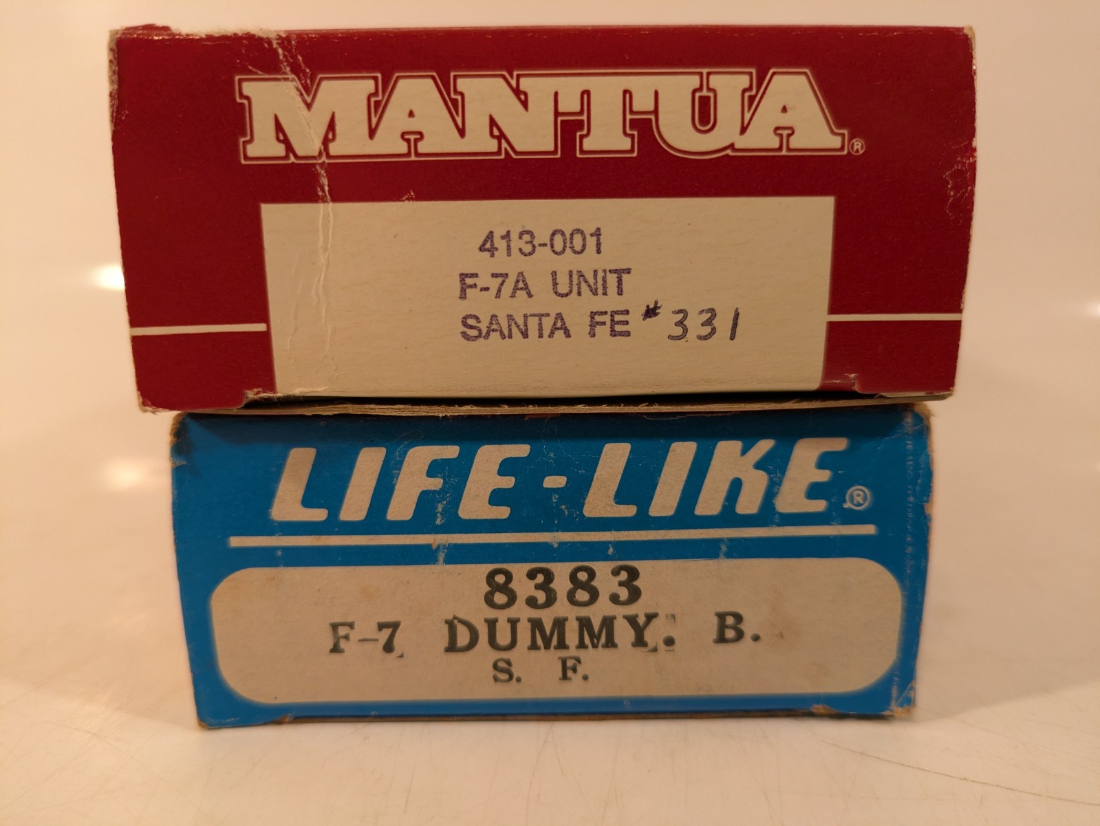 HO EMD F7A/F7B Set (Pwd + Dmy) Santa Fe DC NIB NOS # 413-001/8383