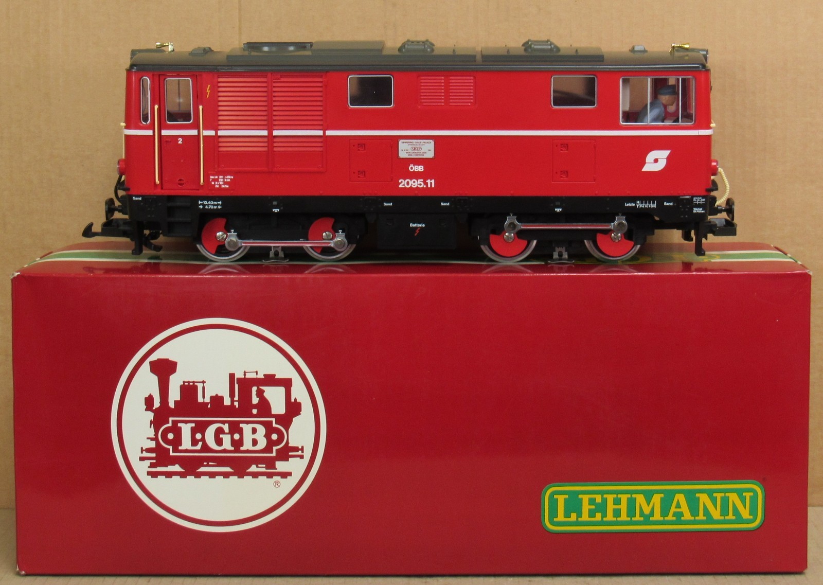 LGB 2095 N ÖBB Austrian Federal Railways Diesel Locomotive G-Gauge *