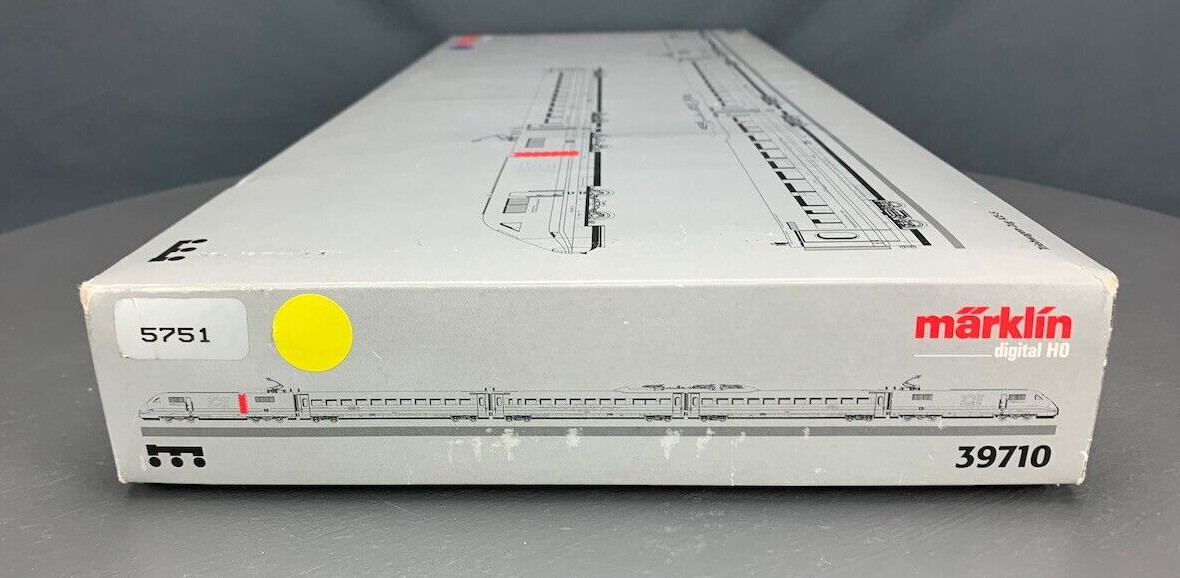 Märklin Digital HO 39710 ICE-S Powered Railcar Train Insider Model 1999 2 HO1306