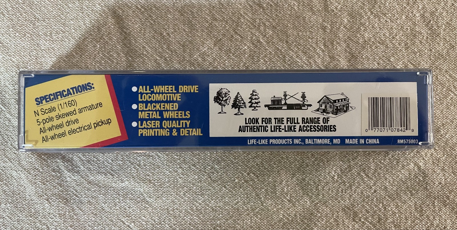 Life-Like N GP38 CSX #6638 #7842 Locomotive Original Box Excellent Condition
