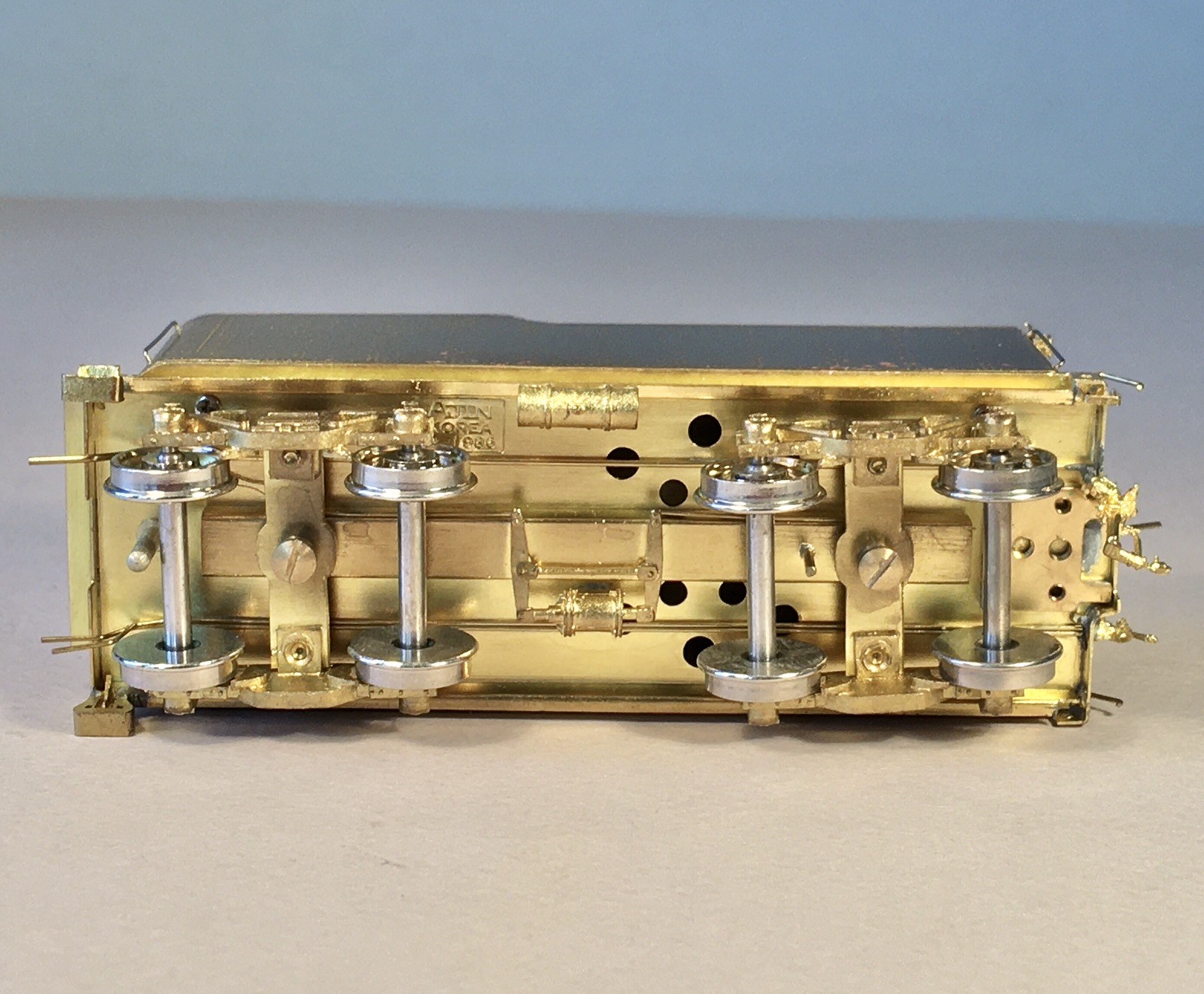 HO BRASS 4-4-2, C&NW ‘D’ Class by OMI – 1468, Slated Cylinders, Super Detailed