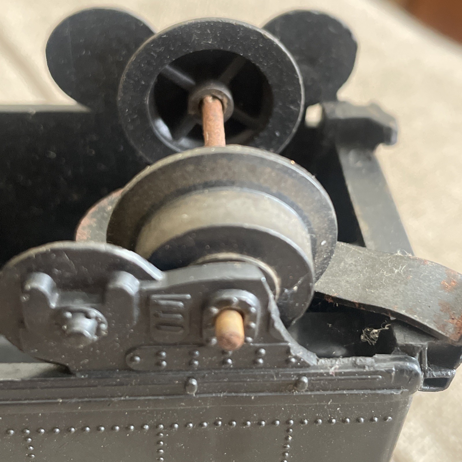 Marx O Gauge New York Central Steel Square Tender Plastic Coal Load Excellent