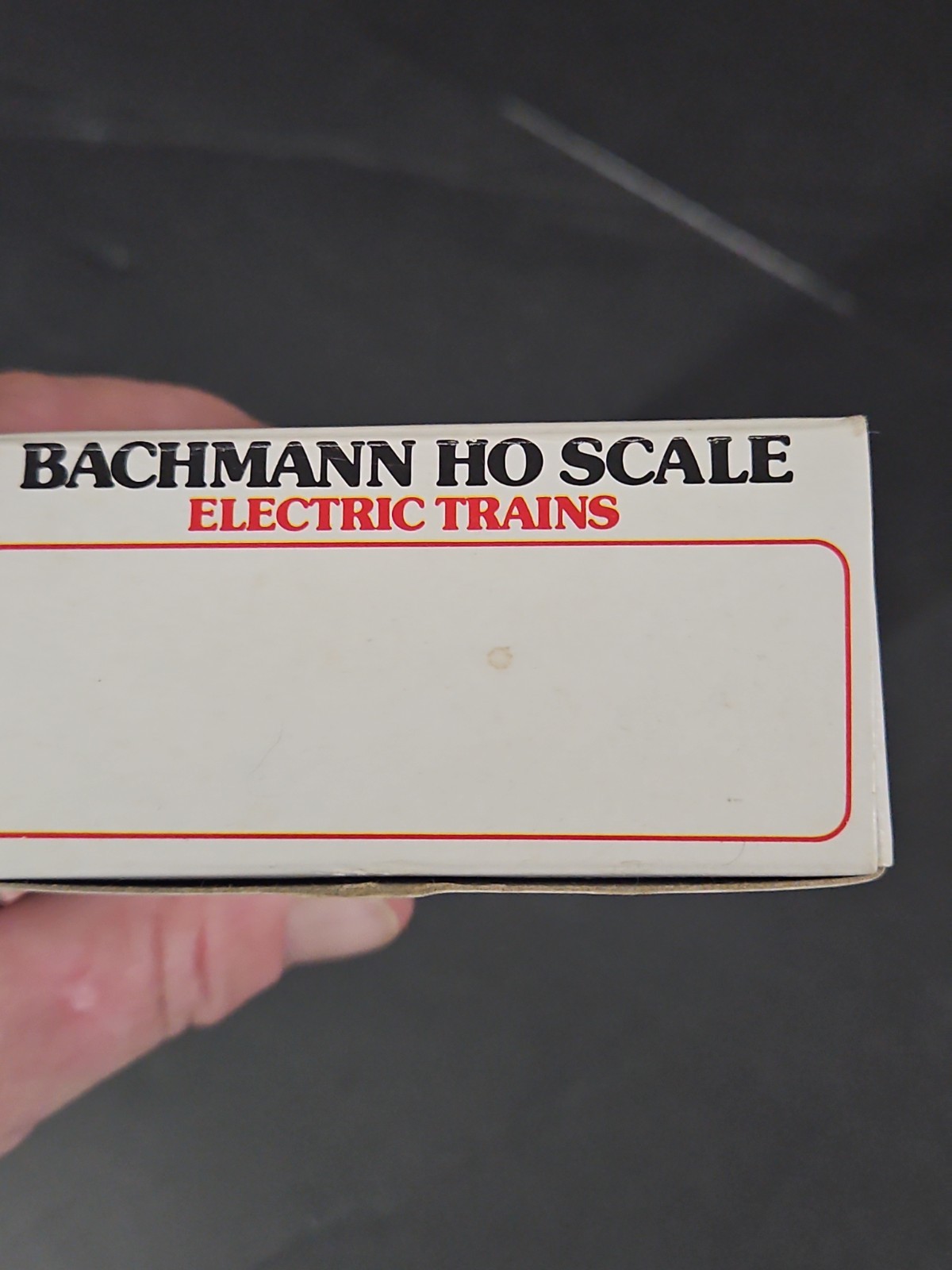 Vintage Bachmann HO Scale Lighted 4-4-0 Steam Locomotive and Tender/Original Box