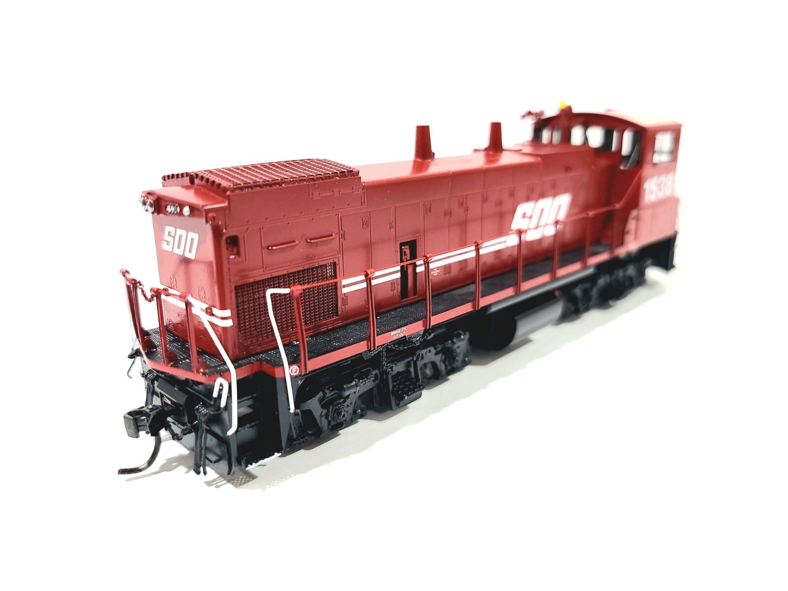 Overland OMI SOO EMD MP15AC Soo Line Railroad #1538 HO Brass Model #6817.1