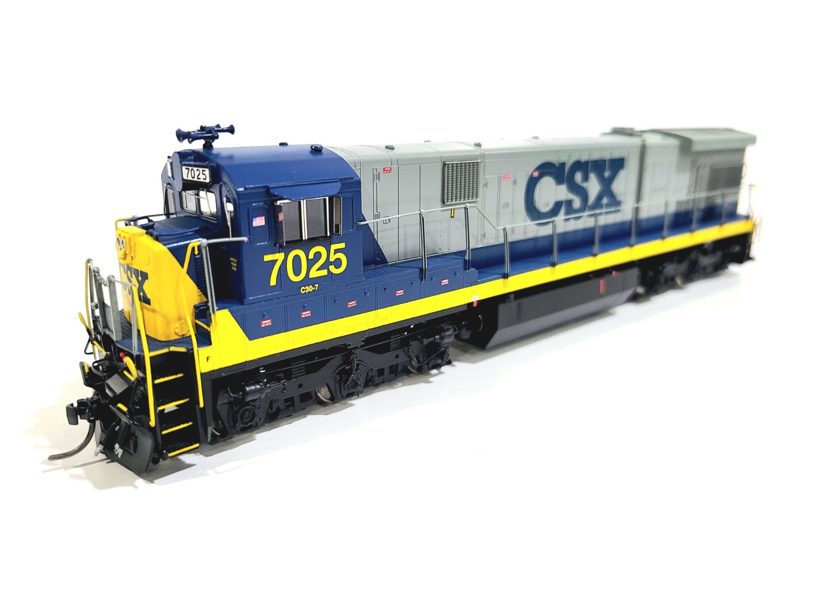 Overland OMI CSX GE C30-7 CSX Transportation #7025 HO Brass Model #087010055.2