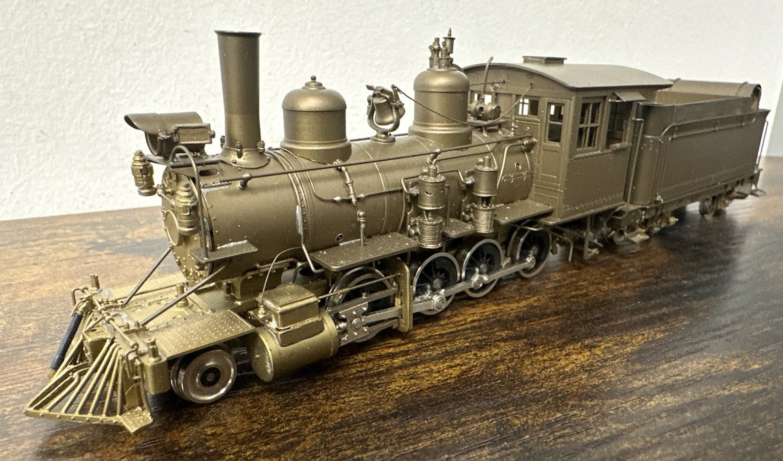 Pacific Fast Mail Sn3 Brass C-16 Class 2-8-0 D&RGW #223 Unpainted Runs Well!