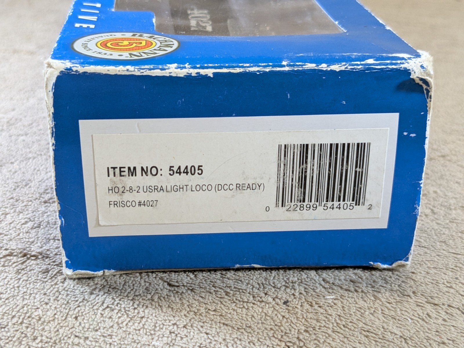 Bachmann 54405 HO Frisco 2-8-2 Light Steam Loco w/ Med Tender DCC Ready #4027