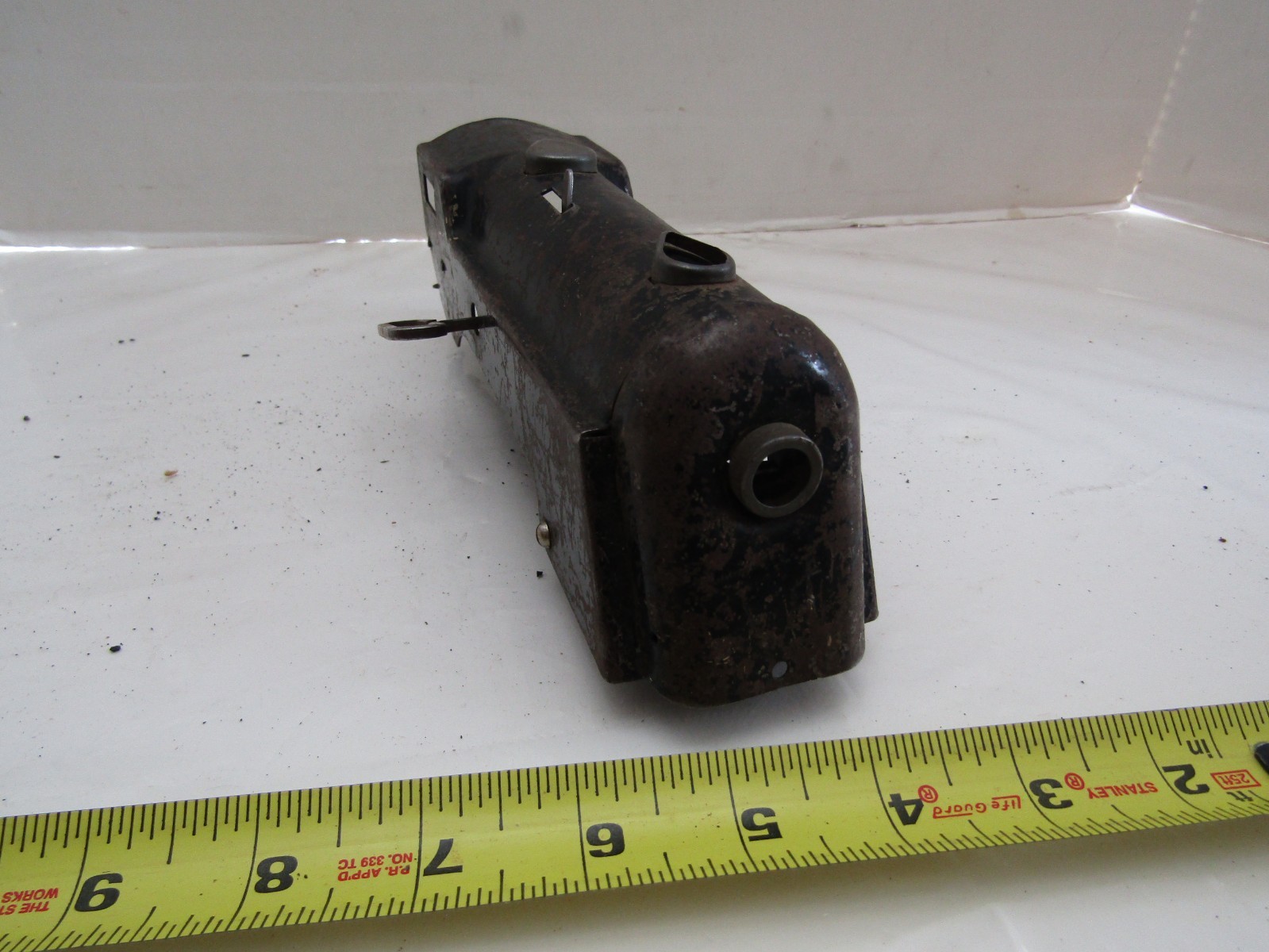 VINTAGE TRAIN O SCALE RAILROAD ENGINE LOCOMOTIVE MARX WINDUP WIND UP