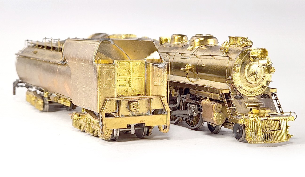 Westside Model Co. HO BRASS B&O G-Emerson 4-4-4-4 Steam Loco – EC – OB