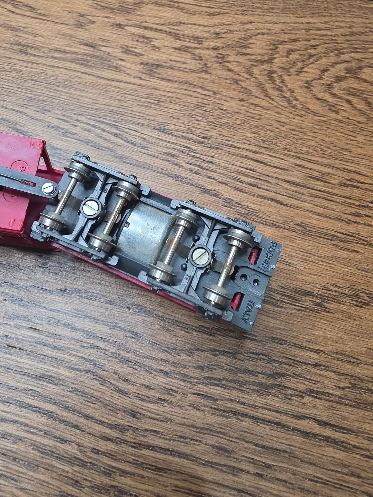 Pocher Virginia & Truckee JW Bowker 2-4-0 Loco & Tender Vtg HO Scale UNTESTED