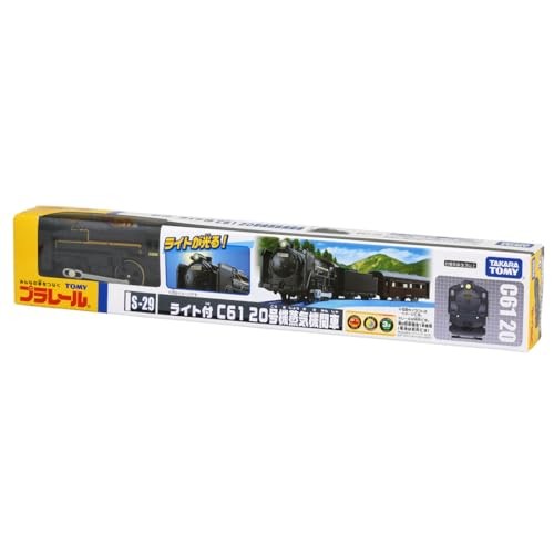 Takara Tomy Plarail S-29 C61 Steam Locomotive Train With Light 20 Gauge HO