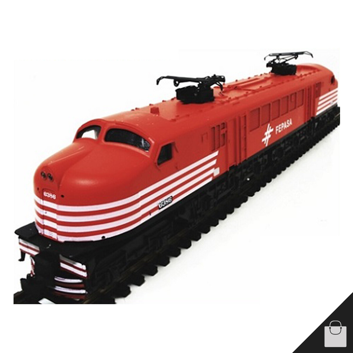 Frateschi Electric Locomotive V8 Fepasa Phase II 3052 HO Miniature Train Brazil