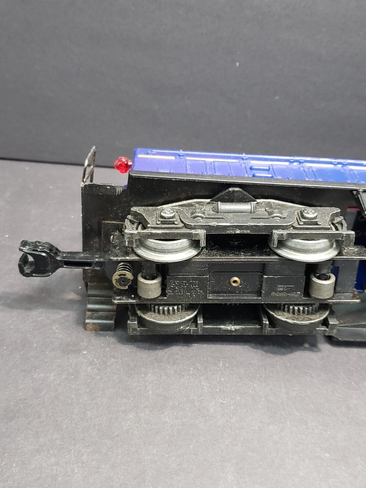 Lionel O Scale Santa Fe ATSF 8010 Switcher Royal Blue Purple Very Good L201