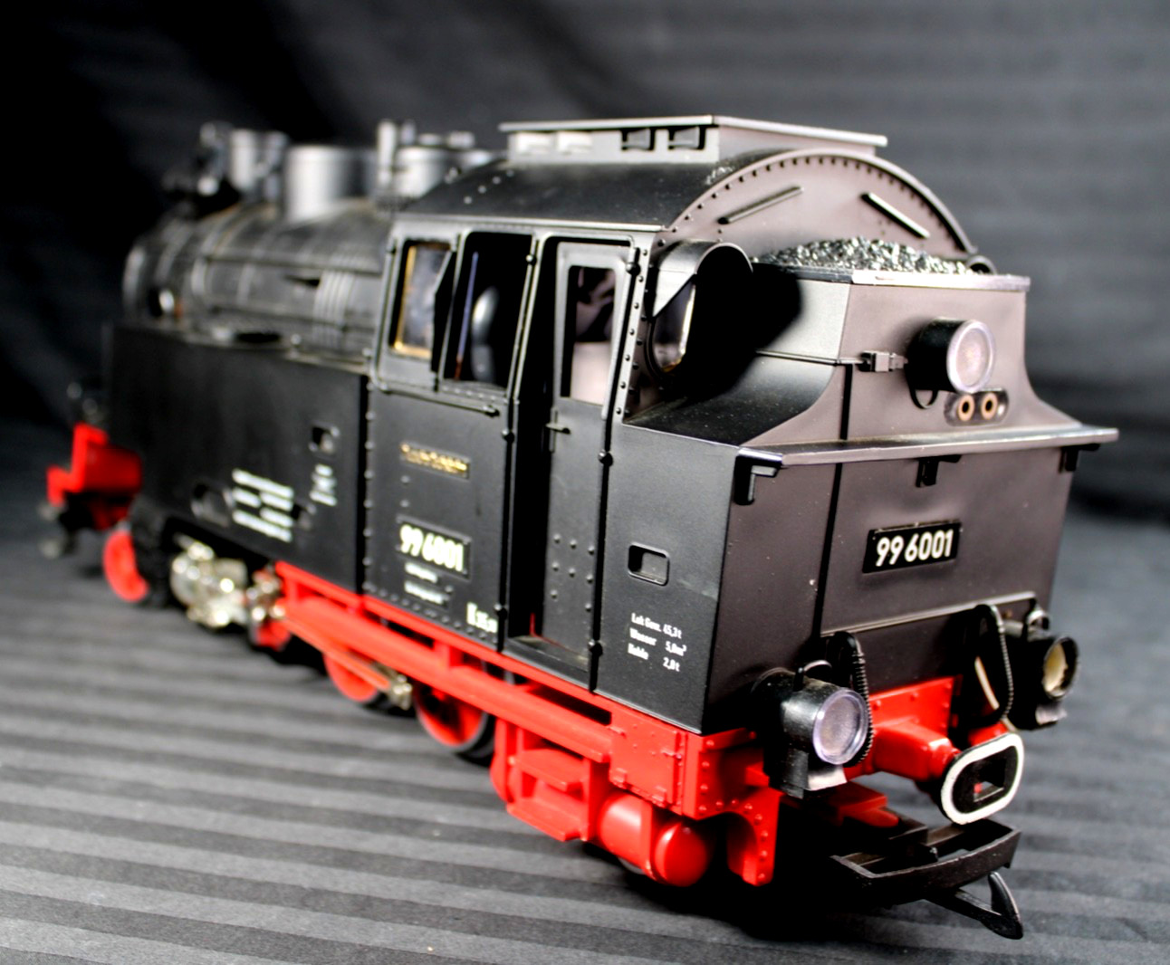 LGB #2080 S G Scale 2-6-2 Tank Engine R/N996001 W/Sound & Box MINT