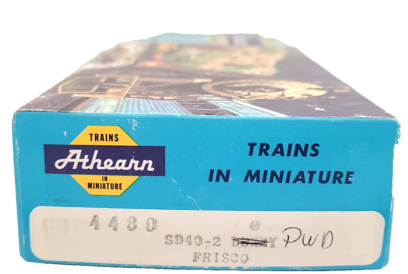 ATHEARN 4430 BLUE BOX HO SCALE SD40-2 FRISCO #956 DC POWERED NEW TESTED