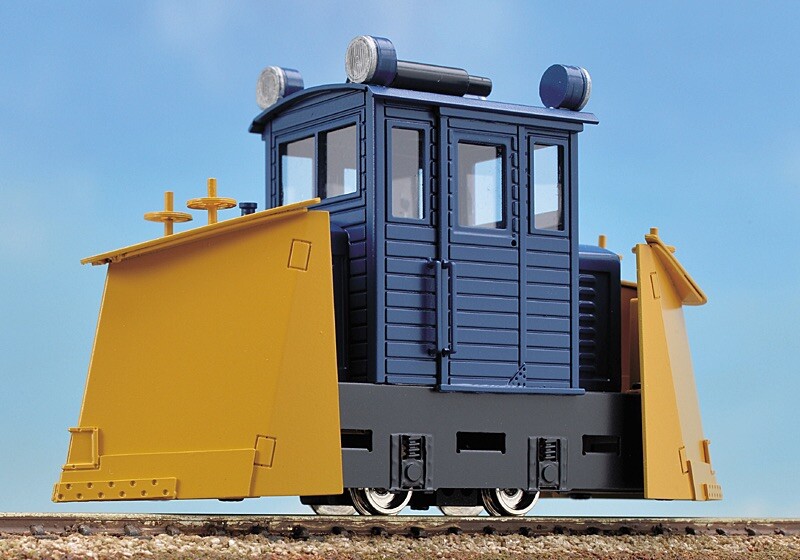 0n18/O9 Scale P.H Center Cab Snow Plow Diesel Locomotive Kit Narrow Gauge On18