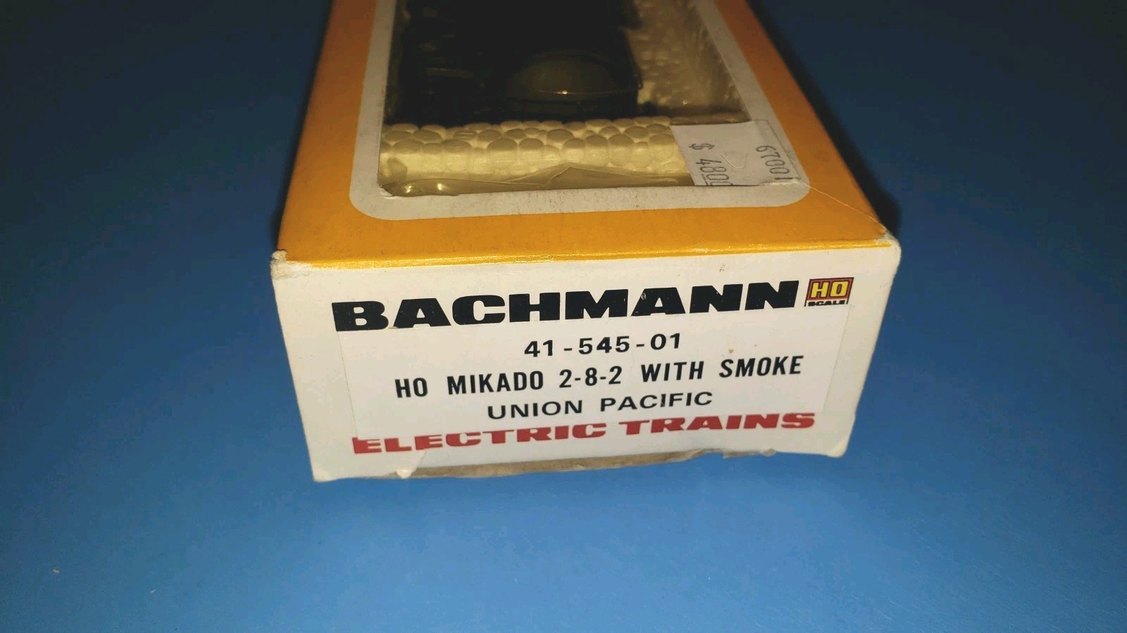 Vintage Bachmann “UNION PACIFIC” HO Mikado 2-8-2 With Smoke & Original Box