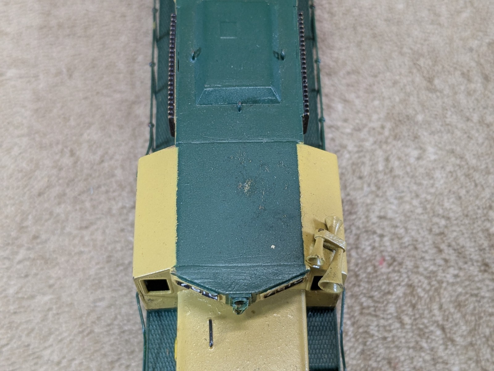 Alco HO Brass Model D-130 SD-45 Locomotive Painted Reading #7610