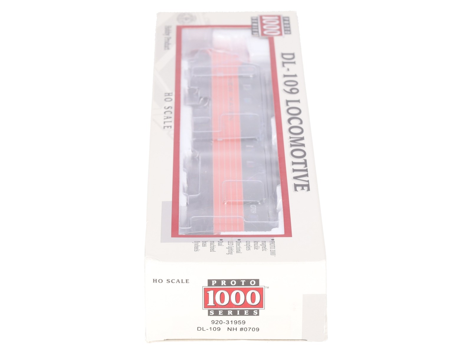 Proto 1000 920-31959 HO New Haven DL-109 Diesel Locomotive #0709 EX/Box