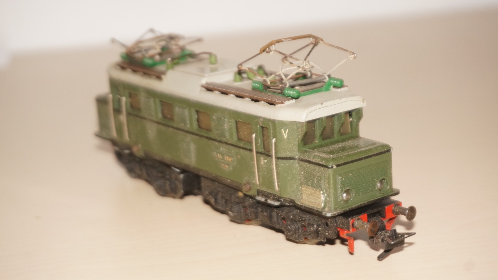 Fleischmann 1345 H0 Direct Current Electric Locomotive E 44 1952 Metal – Runs –