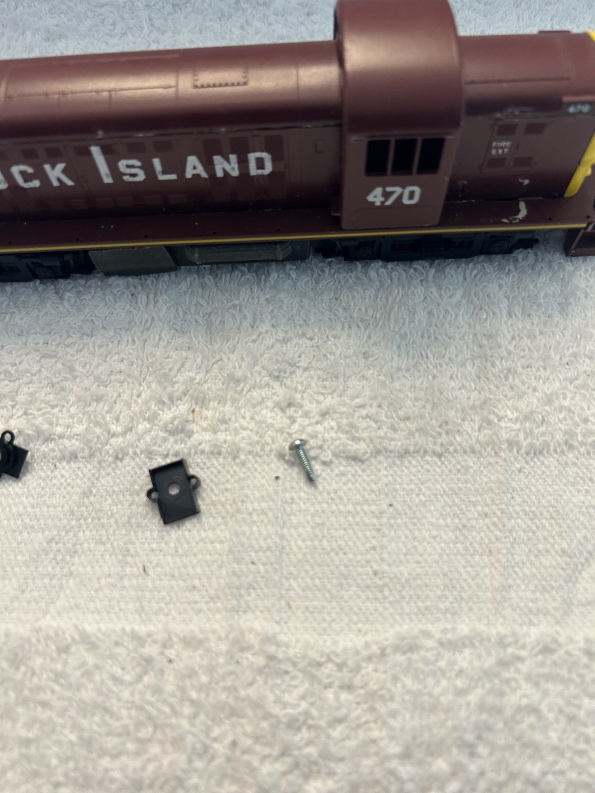 Roundhouse RS-3 Rock Island #470 HO Locomotive