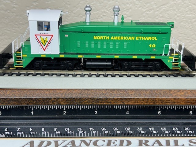 NORTH AMERICAN ETHANOL SW9/1200 SWITCH LOCO- DCC – HO Scale “QUANTUM SOUND” NEW