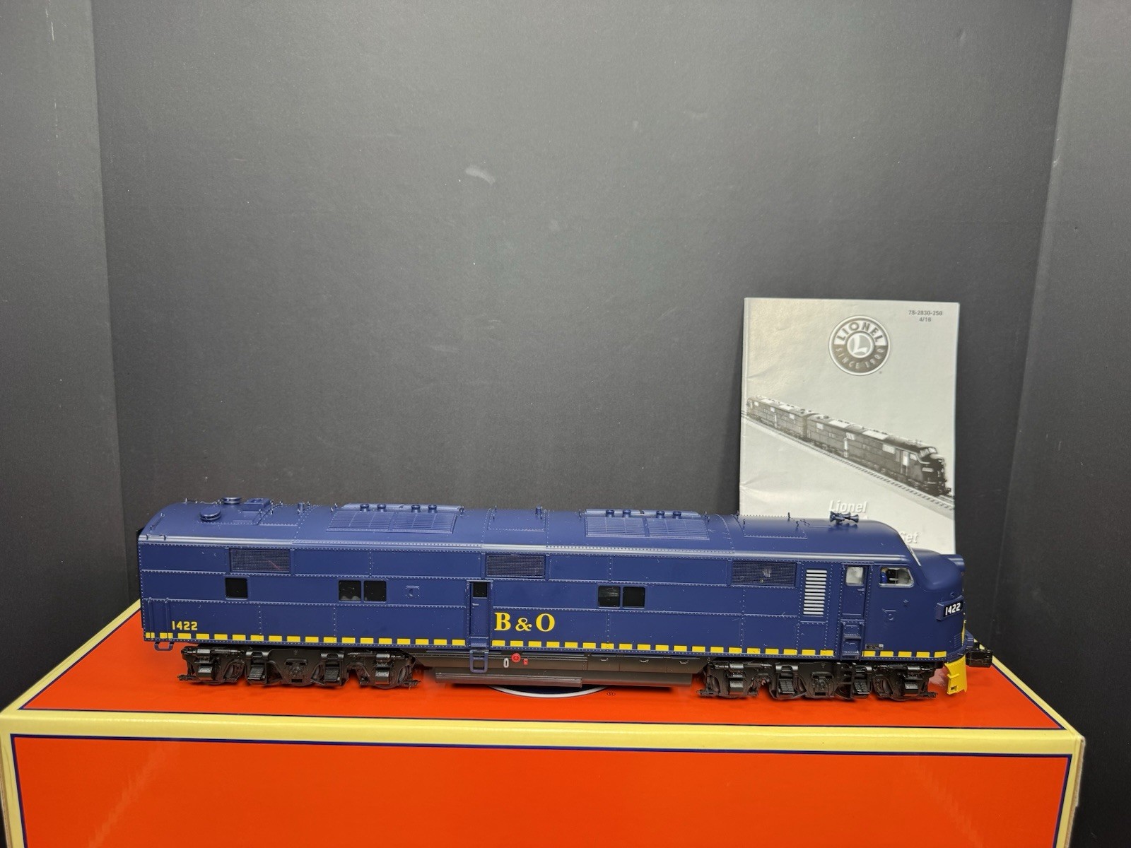 Lionel LEGACY 6-82829 Baltimore & Ohio E-7 diesel engine AA set #1422 #1428 EX