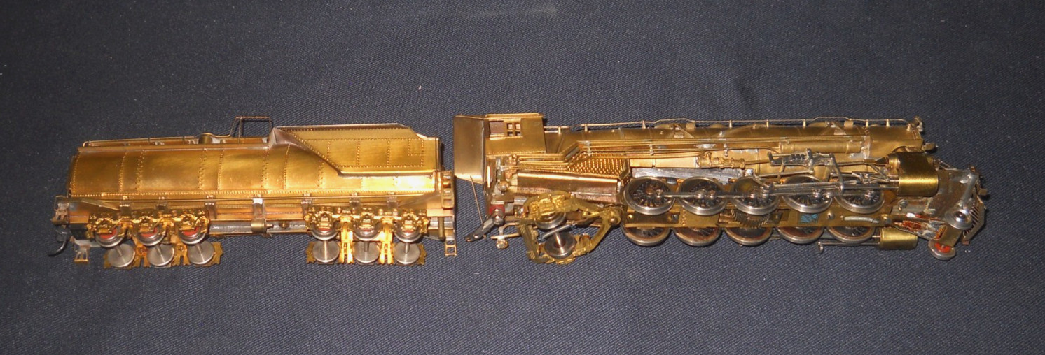 HO LMB Brass B&O 2-10-2 S-1, Tested & Runs