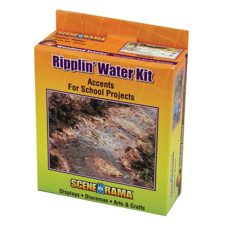 Woodland Scenics Scene-A-Rama Ripplin’ Water Kit WOOSP4122 Science Kits & Accys