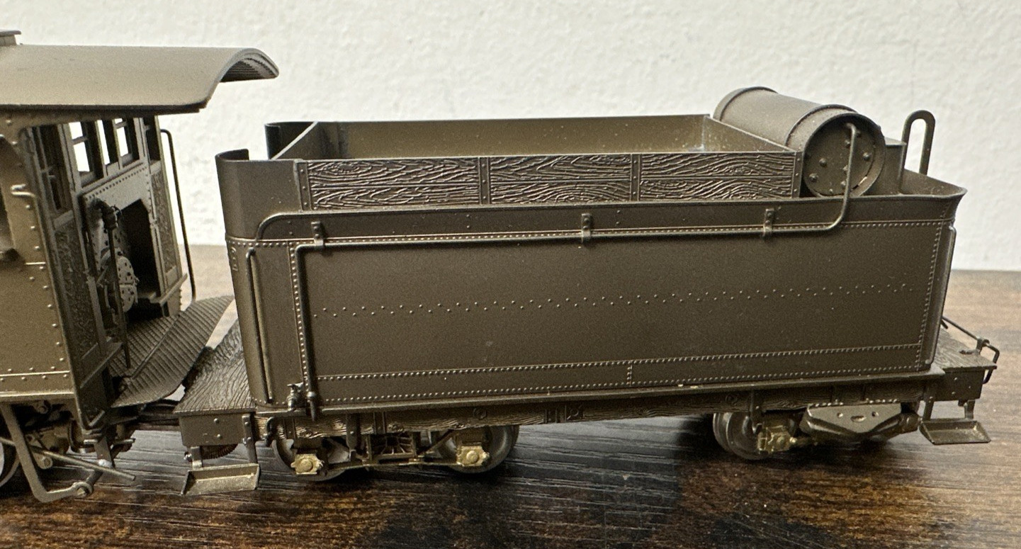 Pacific Fast Mail Sn3 Brass C-16 Class 2-8-0 D&RGW #223 Unpainted Runs Well!