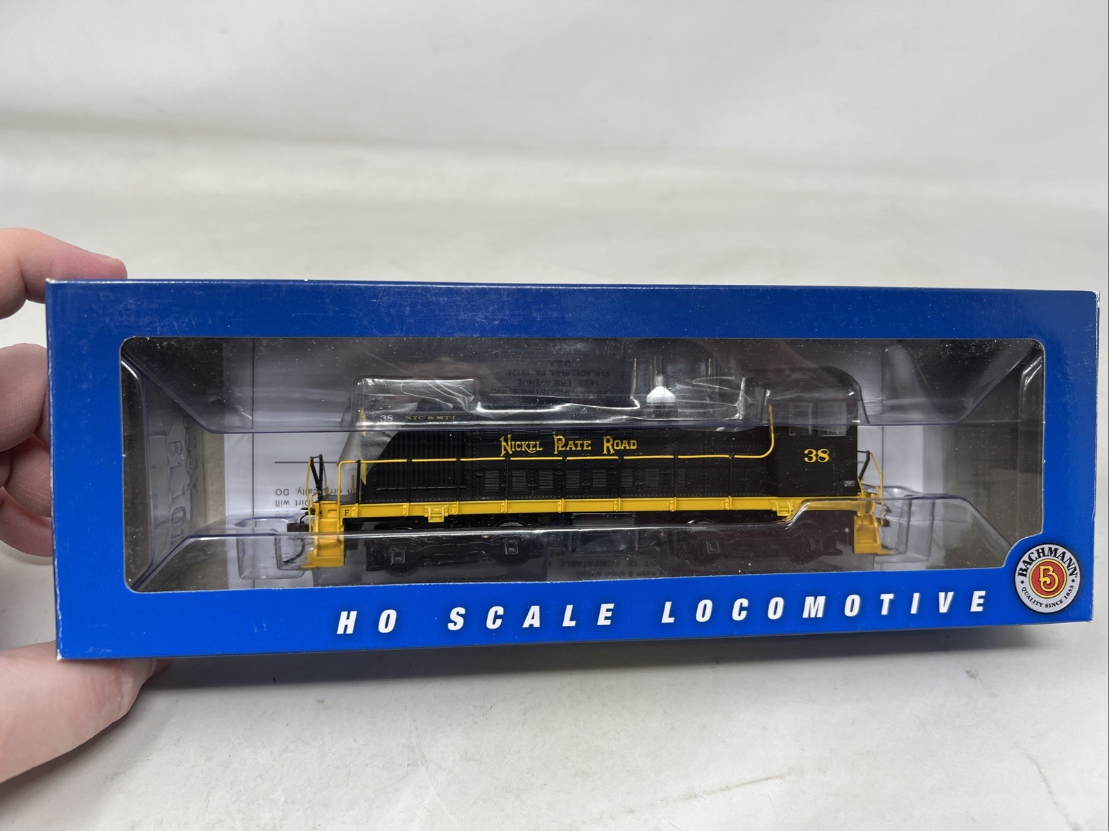 Bachmann 63308 HO Nickel Plate Road ALCO S2 Diesel Locomotive #38 NOS DCC Ready