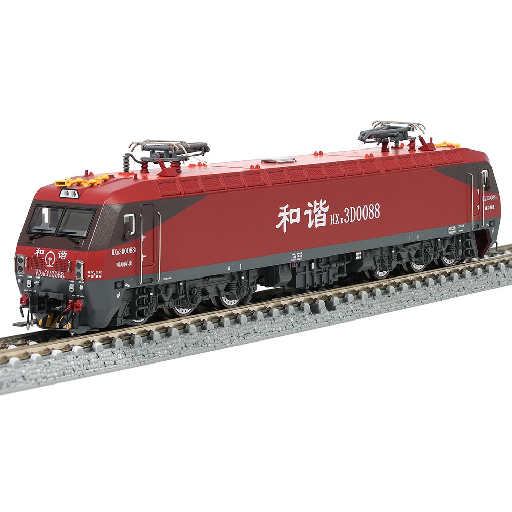 New Charming China Railway Train Model HXD3D Electric Locomotive (DC )- N scale