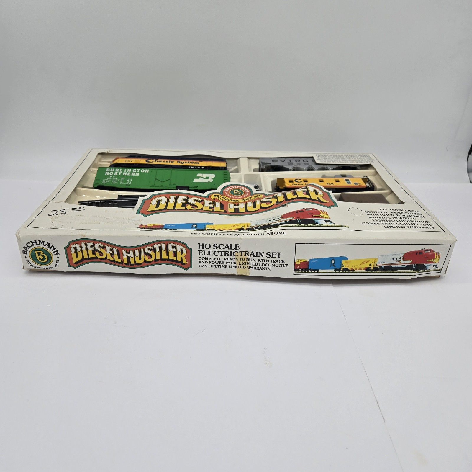Bachmann Diesel Hustler HO Scale Electric Train Set SEE DESCRIPTION