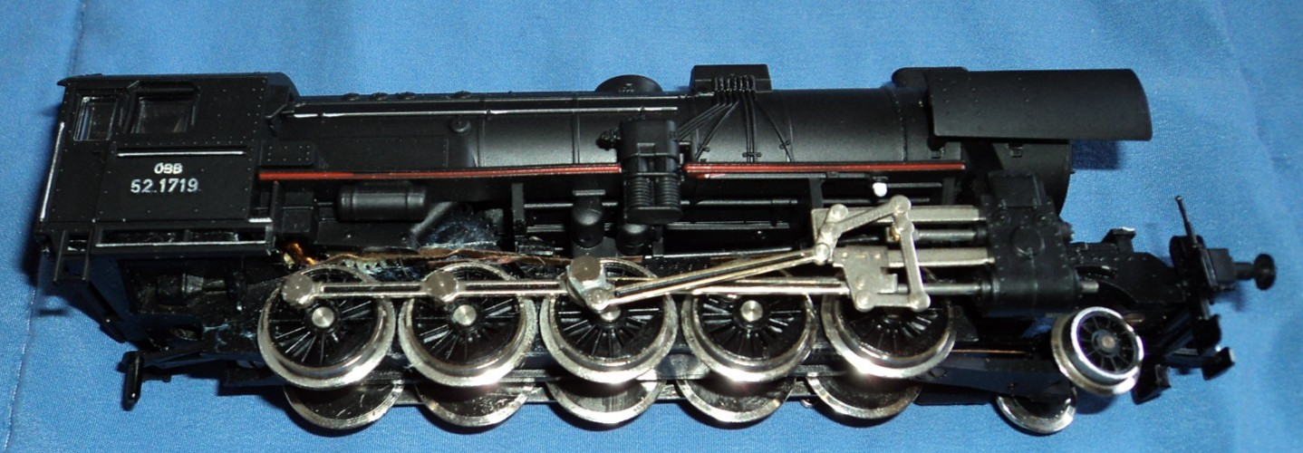HO Scale Kleinbahn D52 Steam Locomotive with Tender in OB