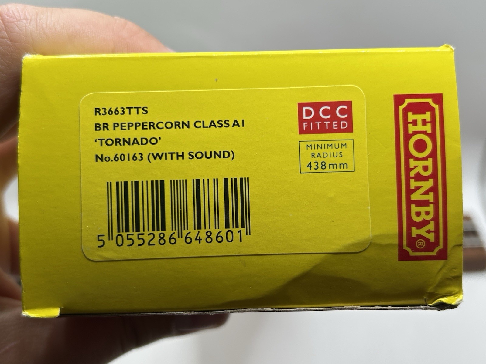 OO Hornby R3663TTS BR Peppercorn Class A1 4-6-2 Pacific ‘Tornado’ TTS Sound – EX
