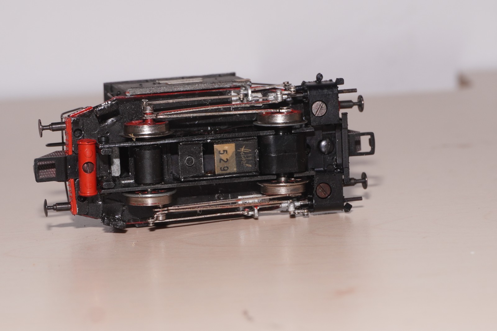 Heinzl BR 98 H0 Electric Locomotive, Diecast Brass, 1:87, Analog DC