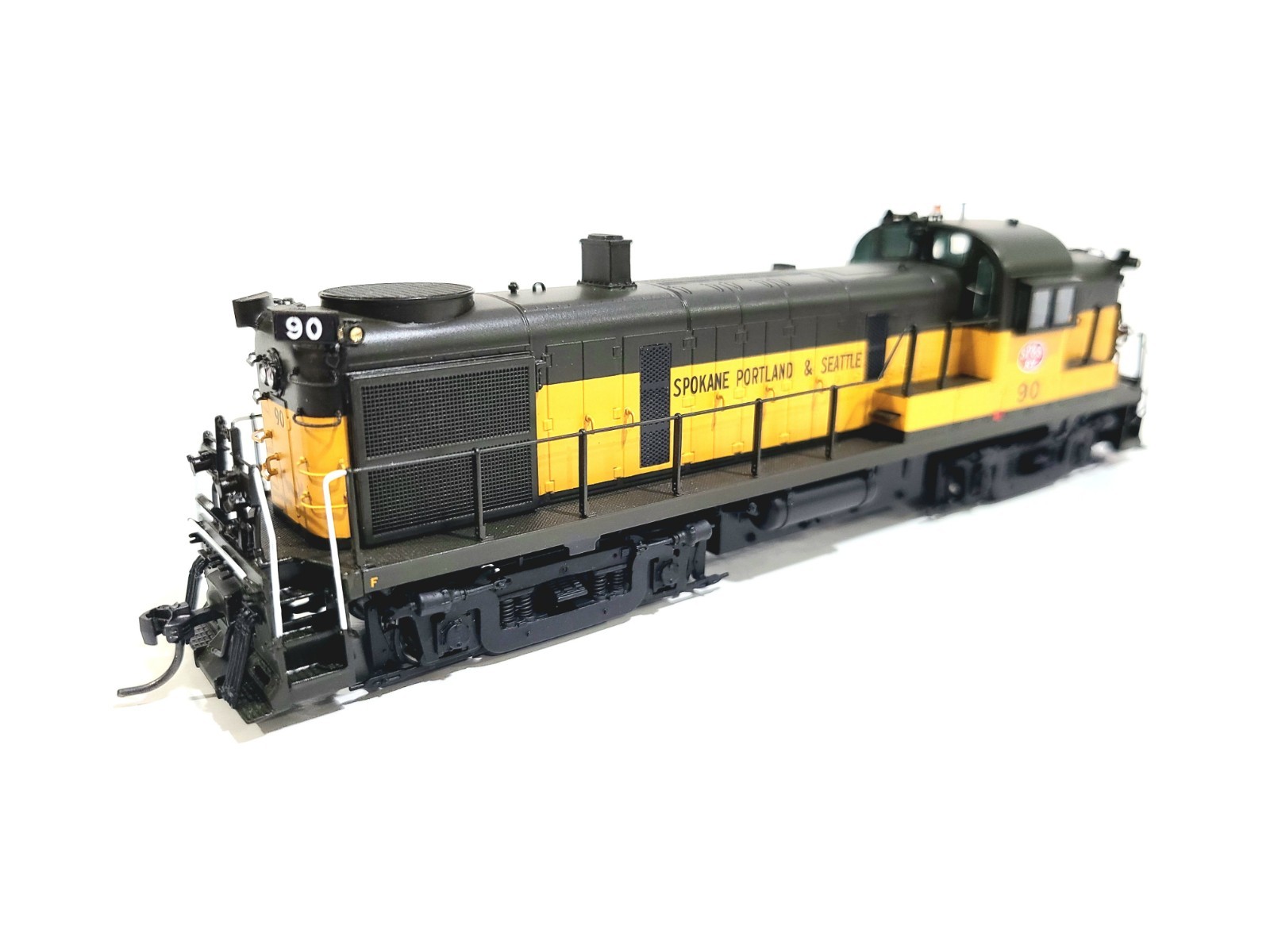 Overland OMI SP&S Alco RS-3 Spokane Portland Seattle #90 HO Brass #087010117.2