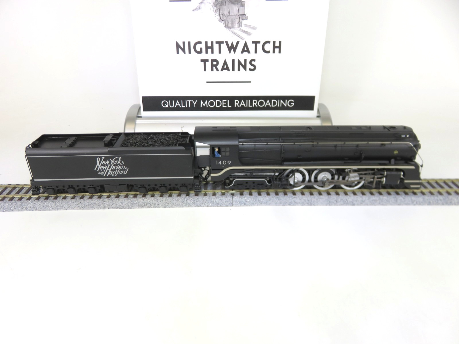Broadway Limited 1627 Brass Hybrid HO New Haven I-5 4-6-4 Locomotive DCC/Sound