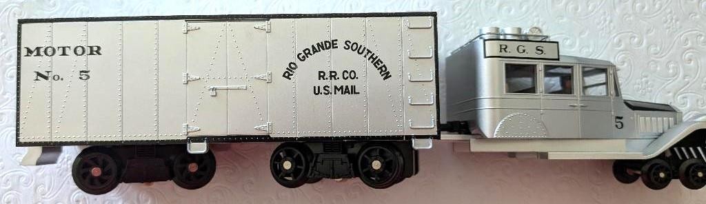 Rio Grande Southern Railroad “Galloping Goose” locomotive – Rail King #30-2154-0