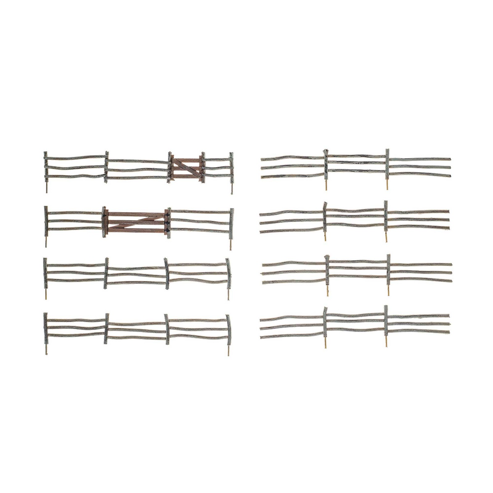 Woodland Scenics N Log Fence WOOA2991 N Accessories