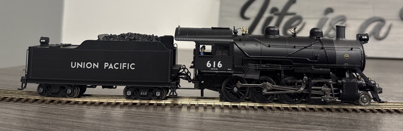 Broadway Limited Imports HO #2801 Consolidation Union Pacific 2-8-0 #616 – LNIB!