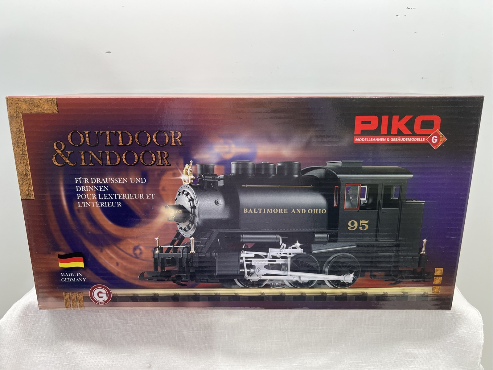 Piko 38202 G Denver & Rio Grande Western 0-6-0 Sadletank Steam Locomotive LN