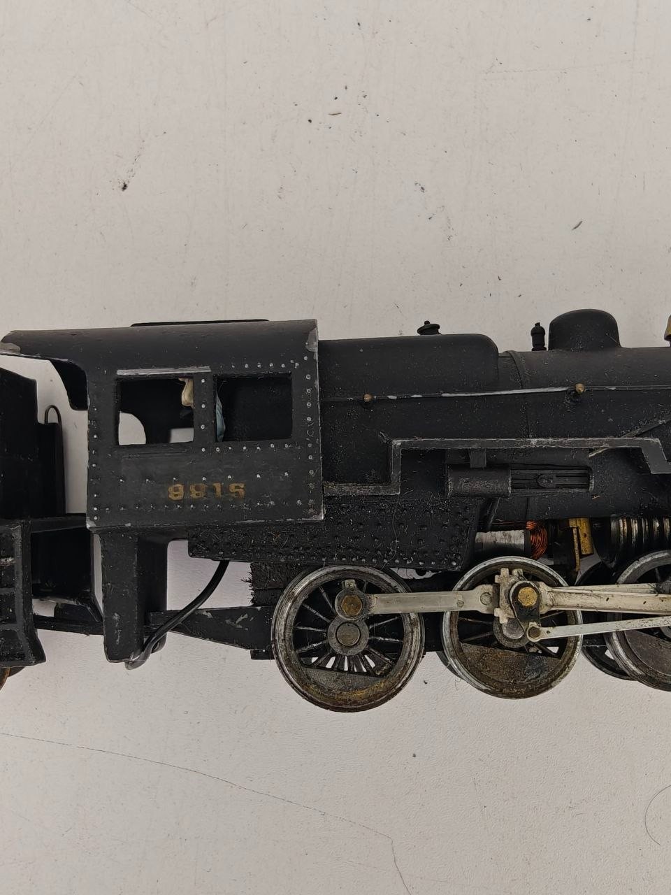 Vintage HO 2-8-0 Consolidation PRR 9915 Die Cast Tested READ