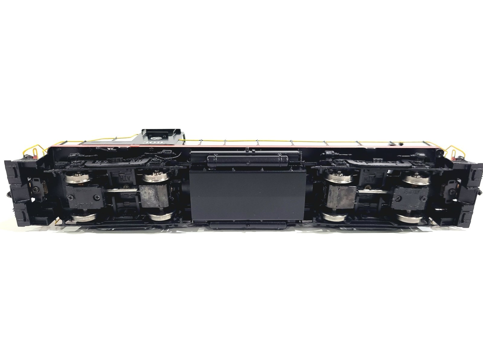 Division Point SSW Alco RS-3 Cotton Belt Black Widow #309 HO Brass #DP-8779.1