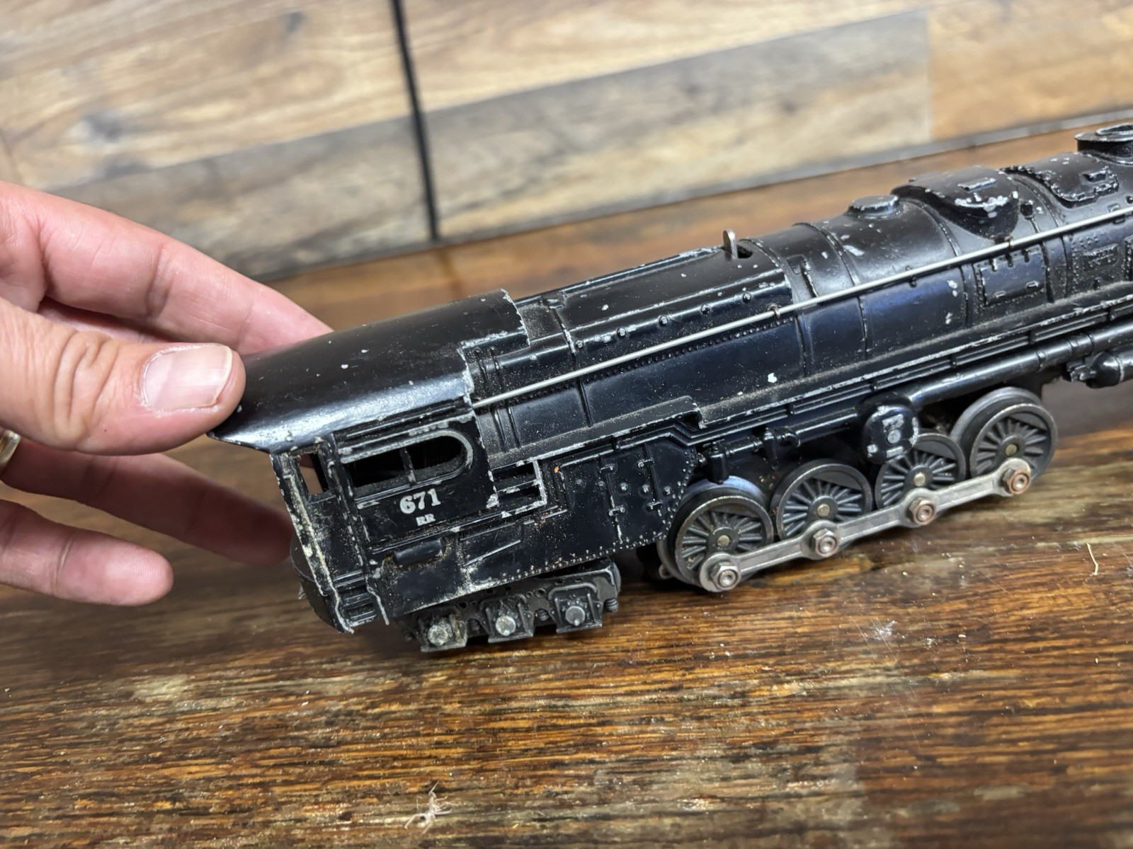 1950’s LIONEL POST WAR 671RR 6200 S-2 STEAM TURBINE O gauge UNTESTED