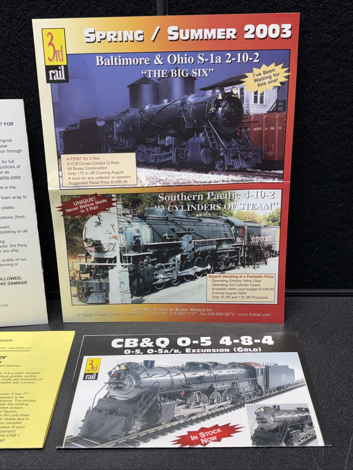 SUNSET 3RD RAIL PRR Q-1 DUPLEX 4-6-4-4 OPERATIONS & MAINTENANCE MANUAL